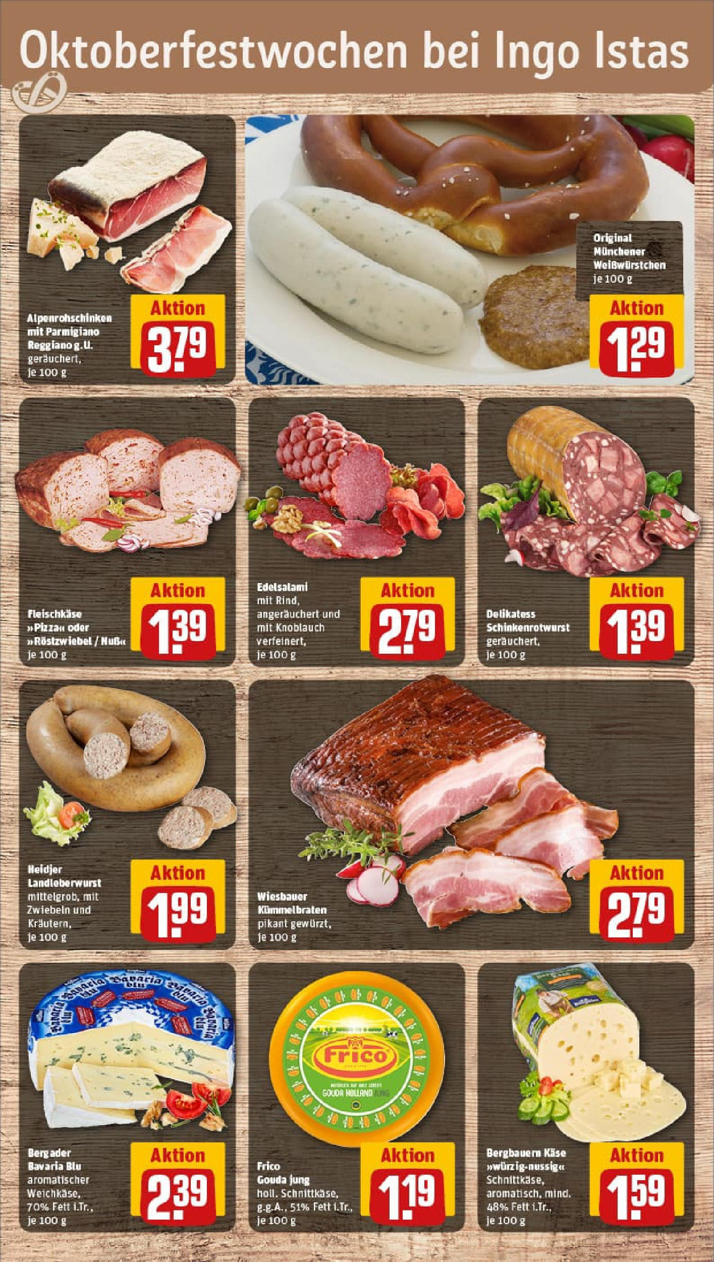 REWE Prospekt ab 21.09.2025 zum Blättern » Angebote | Seite: 13 | Produkte: Käse, Gouda, Zwiebeln, Knoblauch