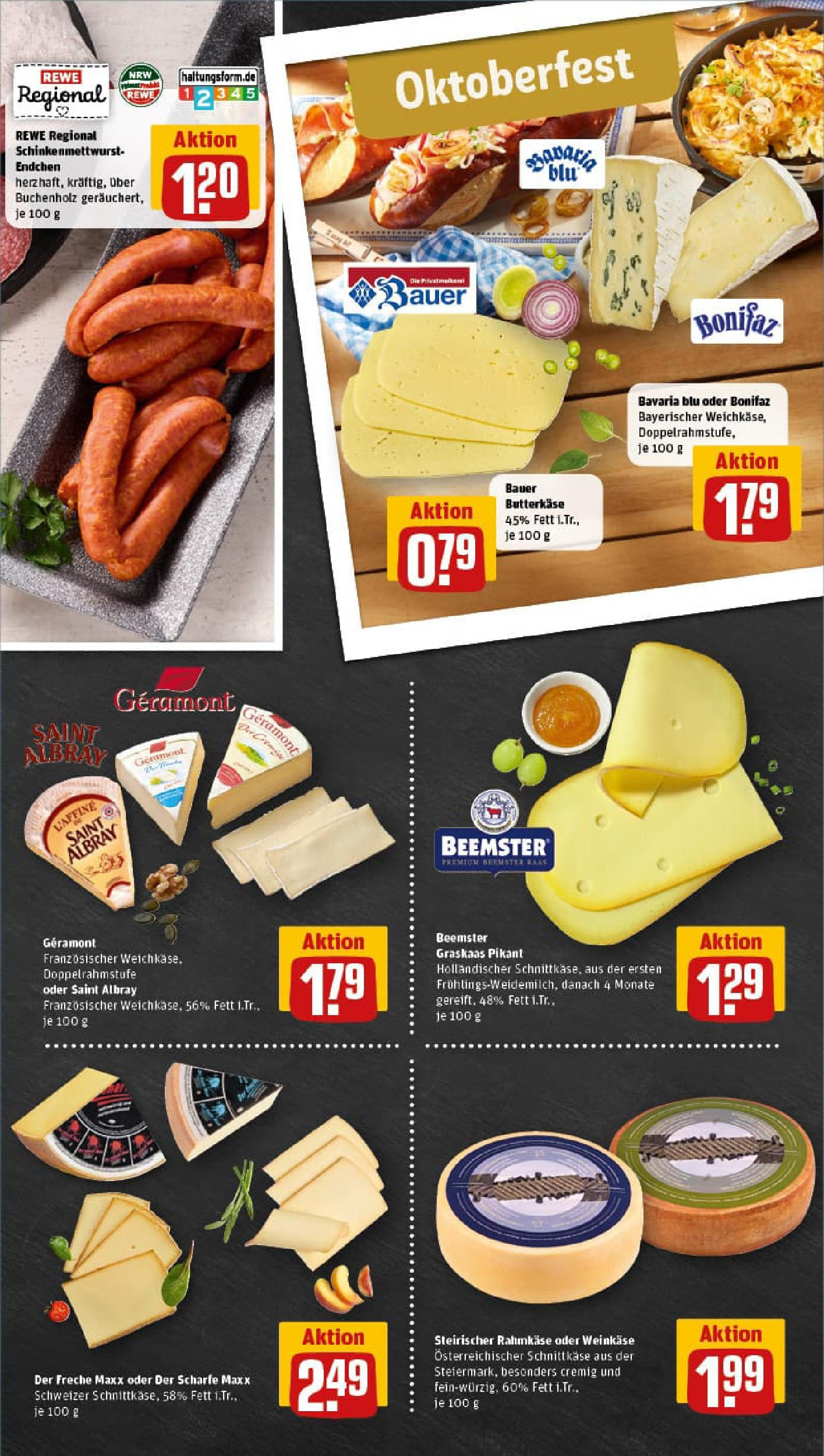 REWE Prospekt ab 21.09.2025 zum Blättern » Angebote | Seite: 9 | Produkte: Geramont