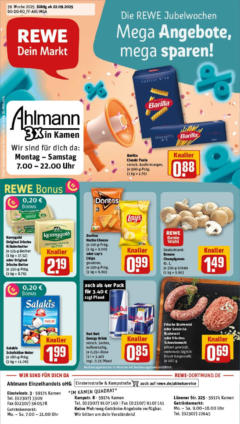 Rewe prospekt Kamen	 ab 21.09.2025 gültig