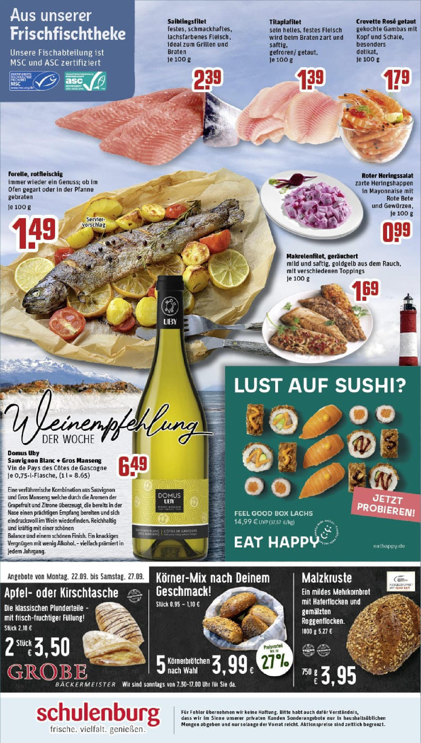 REWE Prospekt ab 21.09.2025 zum Blättern » Angebote | Seite: 30 | Produkte: Ofen, Grapefruit, Fleisch, Uhr