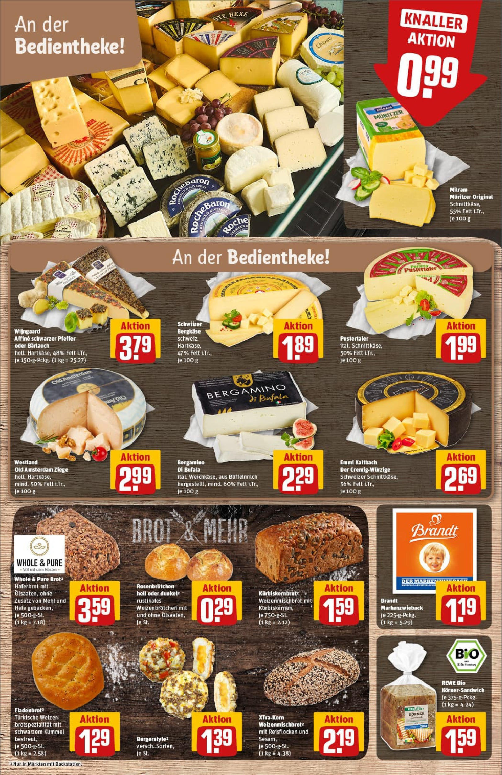 REWE Prospekt ab 21.09.2025 zum Blättern » Angebote | Seite: 21 | Produkte: Mehl, Burger, Milram, Brot REWE Prospekt ab 21.09.2025 zum Blättern » Angebote | Seite: 21 | Produkte: Mehl, Burger, Milram, Brot