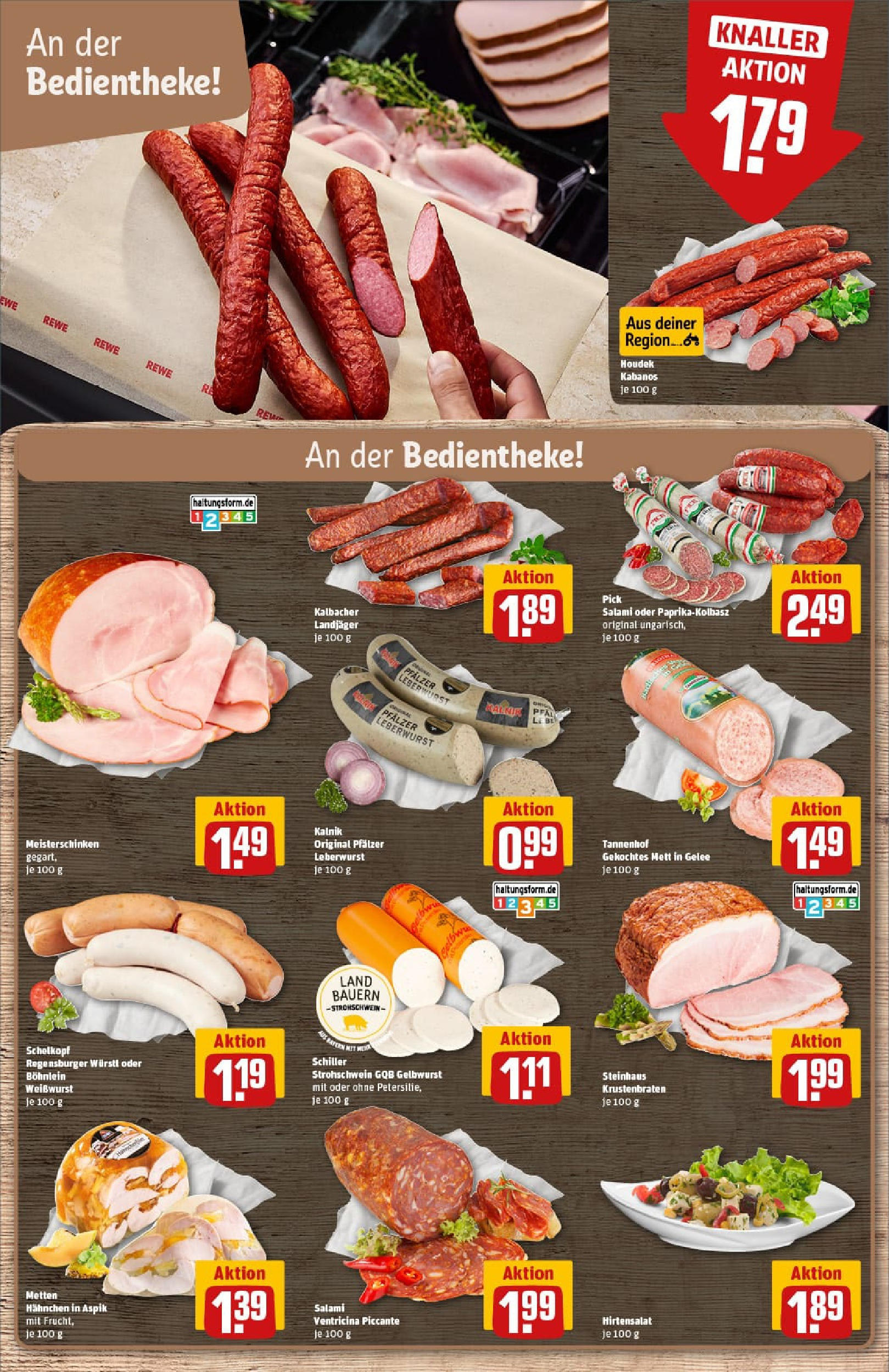 REWE Prospekt ab 21.09.2025 zum Blättern » Angebote | Seite: 16 | Produkte: Würstl, Weißwurst, Petersilie, Salami REWE Prospekt ab 21.09.2025 zum Blättern » Angebote | Seite: 16 | Produkte: Würstl, Weißwurst, Petersilie, Salami