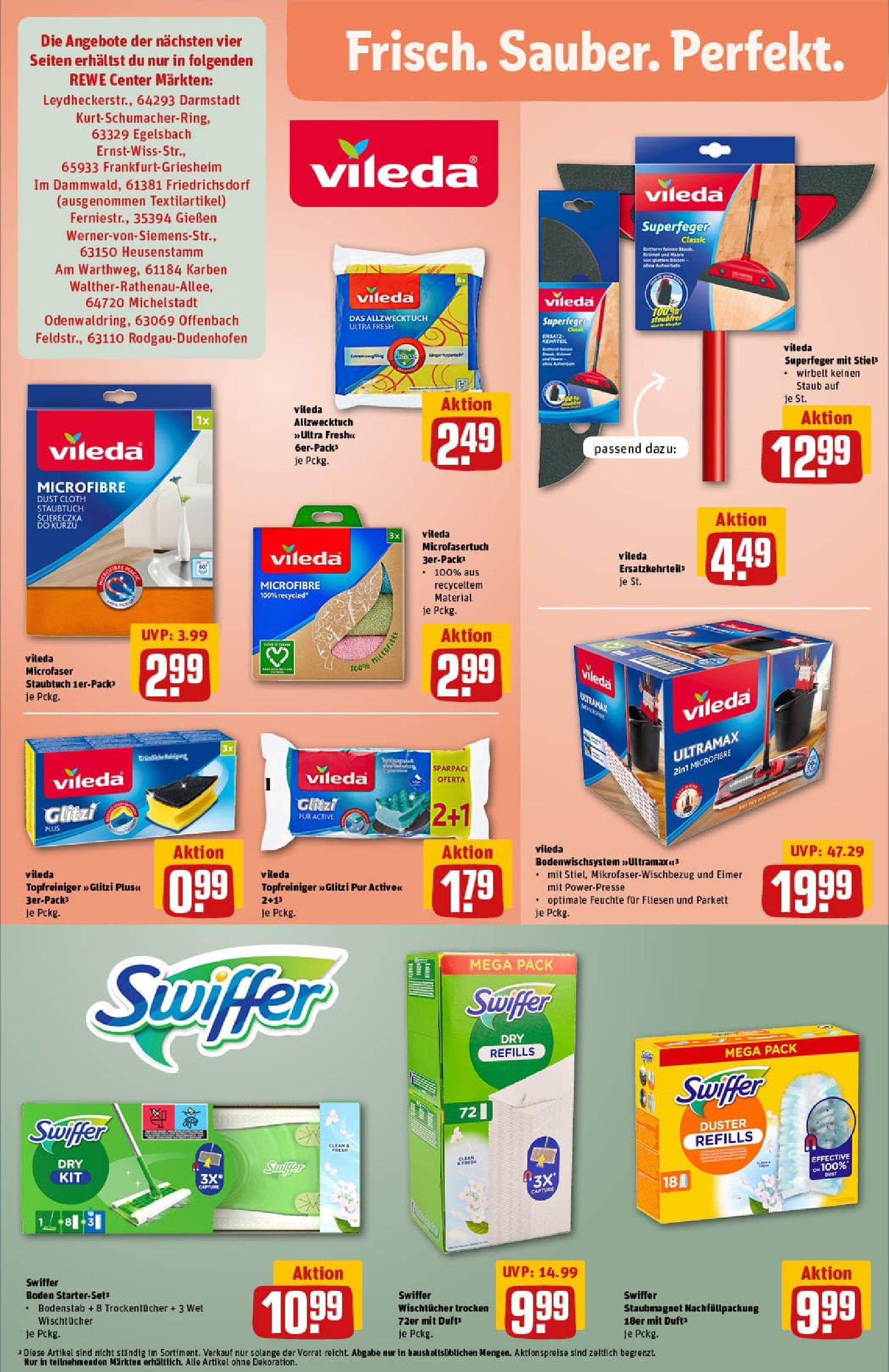 REWE Prospekt ab 21.09.2025 zum Blättern » Angebote | Seite: 36 | Produkte: Duft, Swiffer