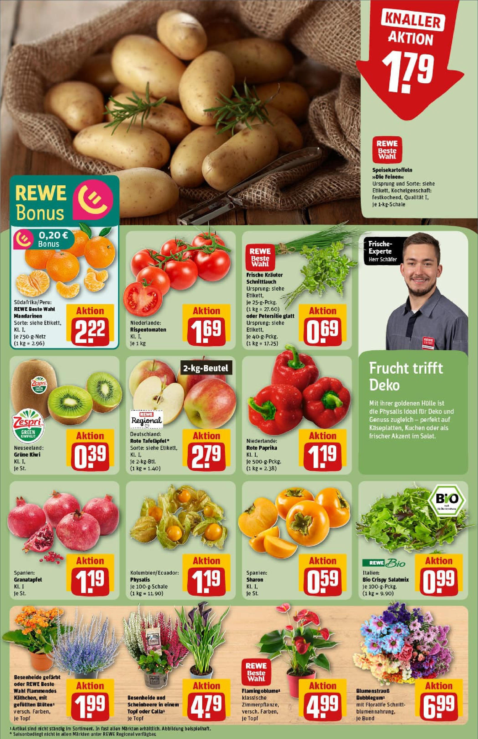 REWE Prospekt ab 21.09.2025 zum Blättern » Angebote | Seite: 11 | Produkte: Granatapfel, Mandarinen, Kuchen, Kiwi REWE Prospekt ab 21.09.2025 zum Blättern » Angebote | Seite: 11 | Produkte: Granatapfel, Mandarinen, Kuchen, Kiwi