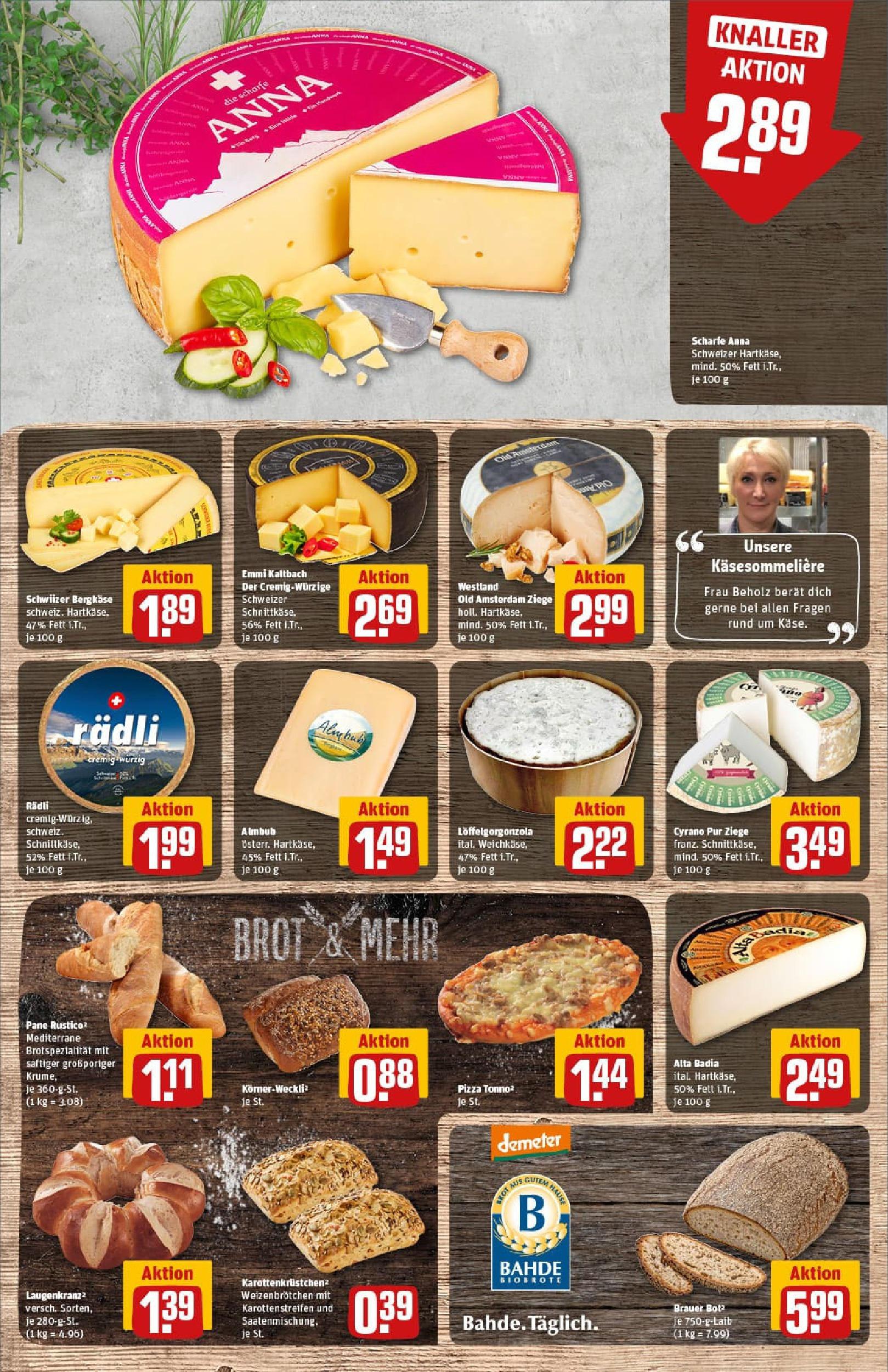 REWE Prospekt ab 21.09.2025 zum Blättern » Angebote | Seite: 17 | Produkte: Pane, Brot, Pizza REWE Prospekt ab 21.09.2025 zum Blättern » Angebote | Seite: 17 | Produkte: Pane, Brot, Pizza