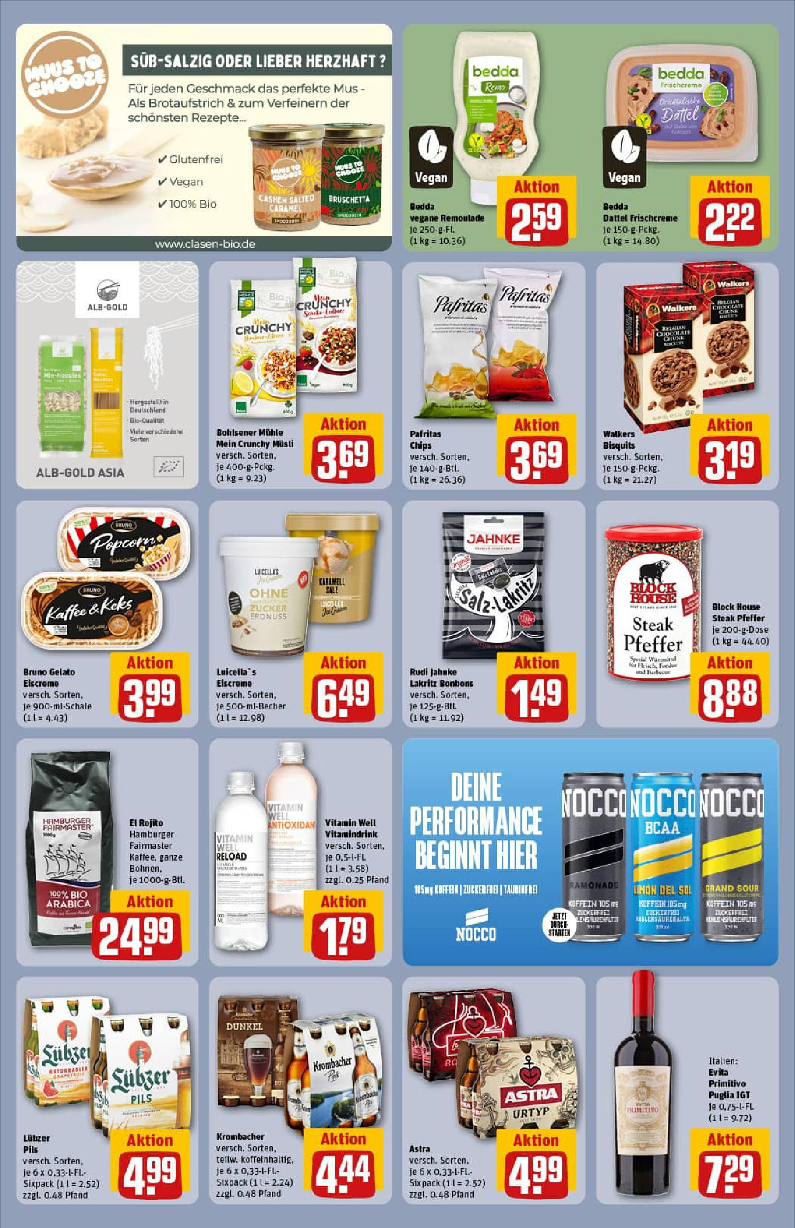 REWE Prospekt ab 21.09.2025 zum Blättern » Angebote | Seite: 36 | Produkte: Eiscreme, Pfeffer, Krombacher, Lubzer REWE Prospekt ab 21.09.2025 zum Blättern » Angebote | Seite: 36 | Produkte: Eiscreme, Pfeffer, Krombacher, Lubzer