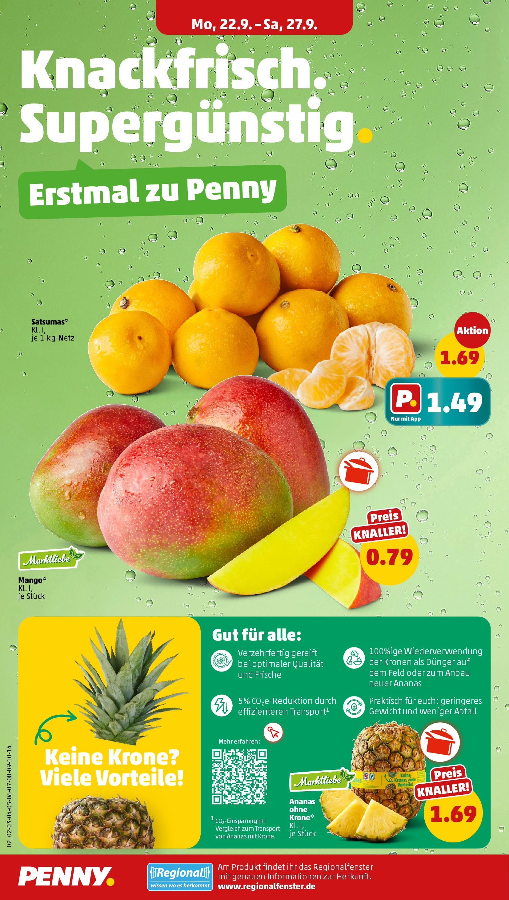 Penny Prospekt ab 21.09.2025 » Angebote Online | Seite: 2 | Produkte: Gewicht, Ananas, Mango Penny Prospekt ab 21.09.2025 » Angebote Online | Seite: 2 | Produkte: Gewicht, Ananas, Mango
