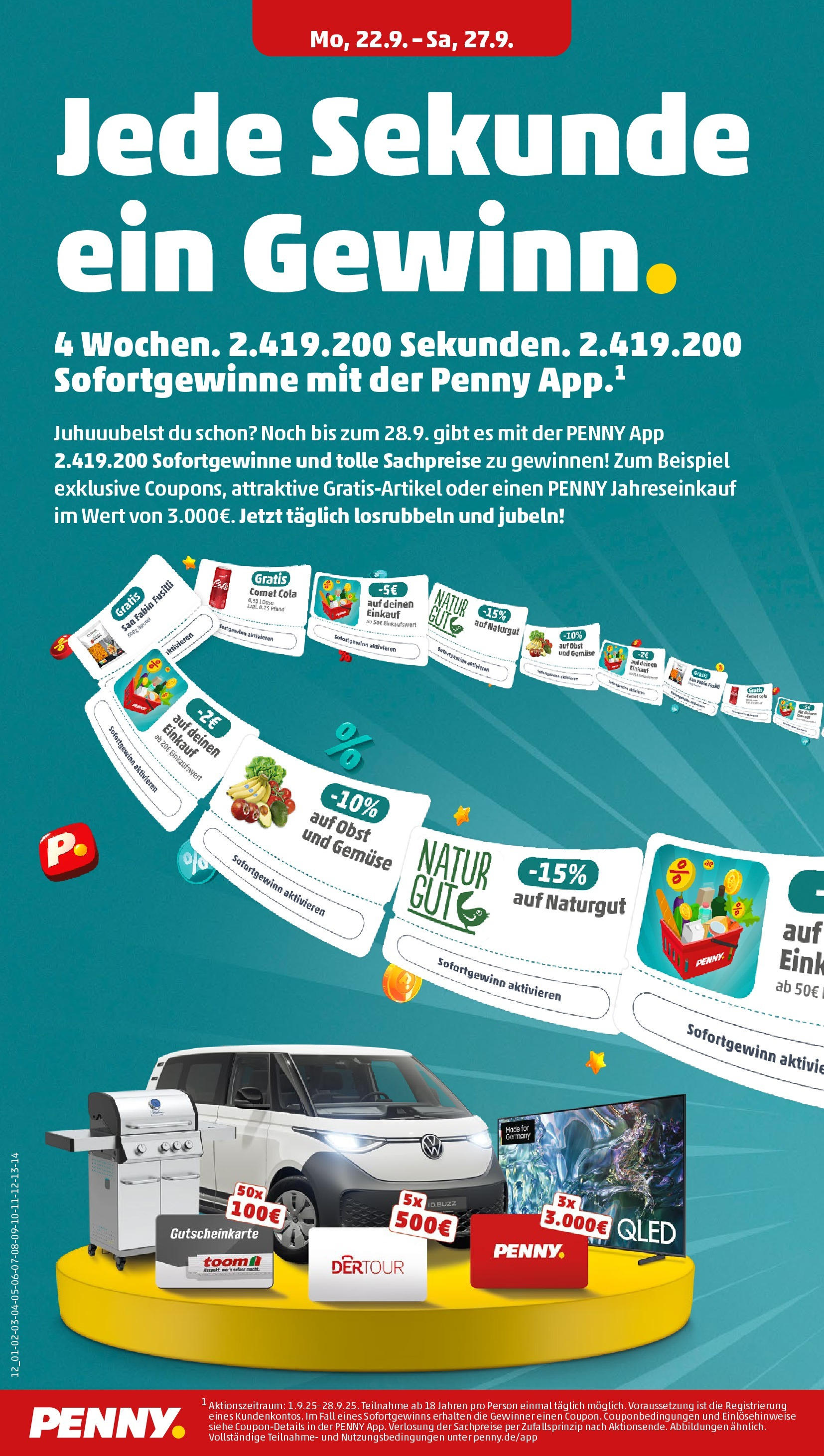 Penny Prospekt ab 21.09.2025 » Angebote Online | Seite: 12 | Produkte: Cola, Gemüse, Obst Penny Prospekt ab 21.09.2025 » Angebote Online | Seite: 12 | Produkte: Cola, Gemüse, Obst