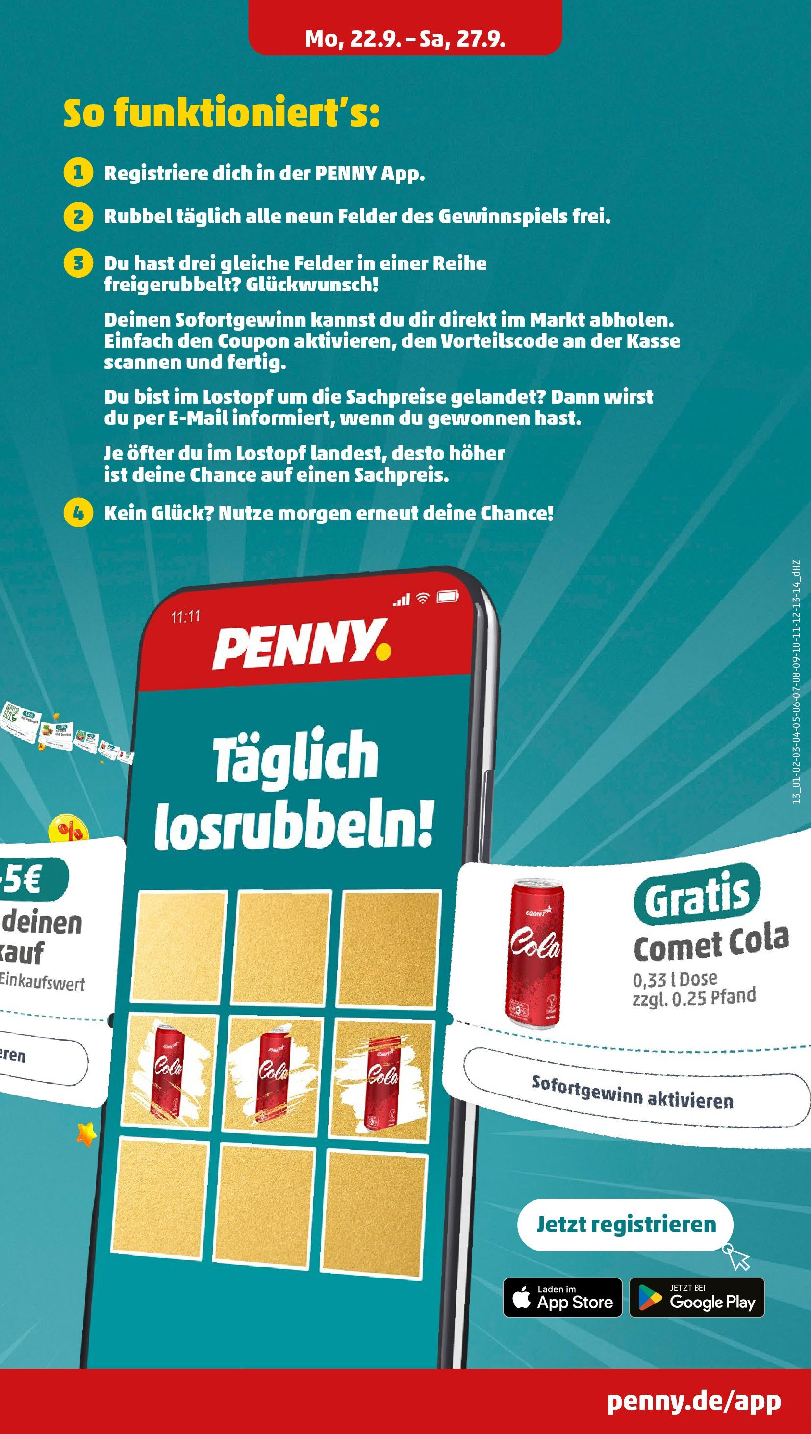 Penny Prospekt ab 21.09.2025 » Angebote Online | Seite: 13 | Produkte: Cola Penny Prospekt ab 21.09.2025 » Angebote Online | Seite: 13 | Produkte: Cola