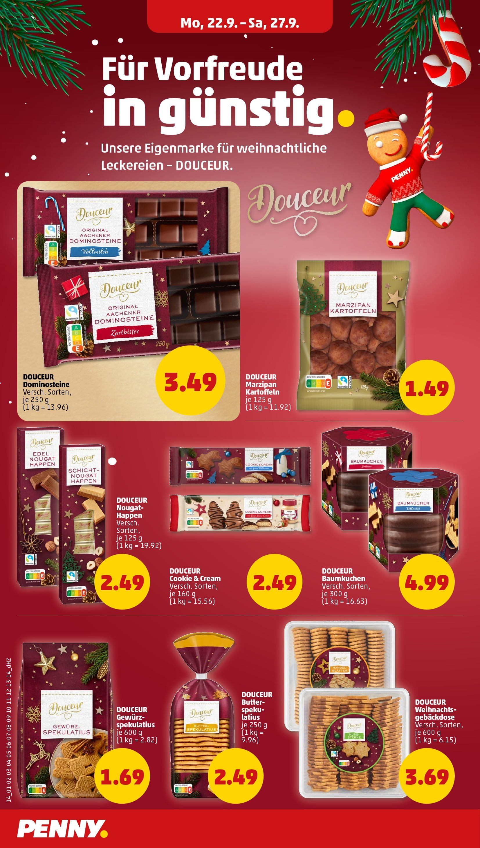 Penny Prospekt ab 21.09.2025 » Angebote Online | Seite: 14 | Produkte: Butter, Kartoffeln Penny Prospekt ab 21.09.2025 » Angebote Online | Seite: 14 | Produkte: Butter, Kartoffeln
