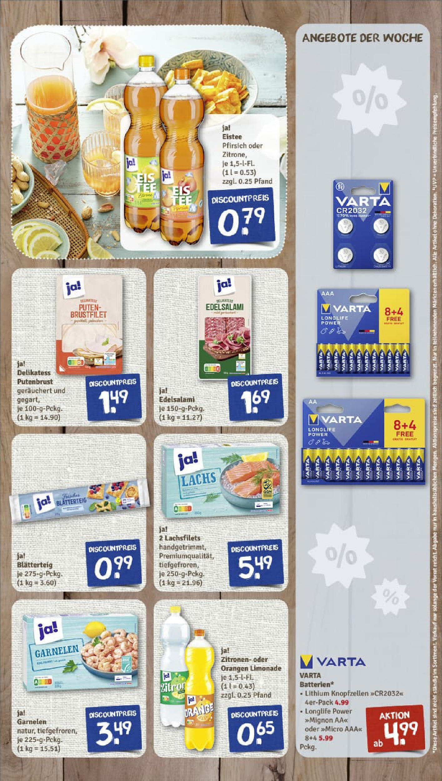 REWE Prospekt ab 21.09.2025 zum Blättern » Angebote | Seite: 7 | Produkte: Limonade, Lachs, Pfirsich, Zitronen