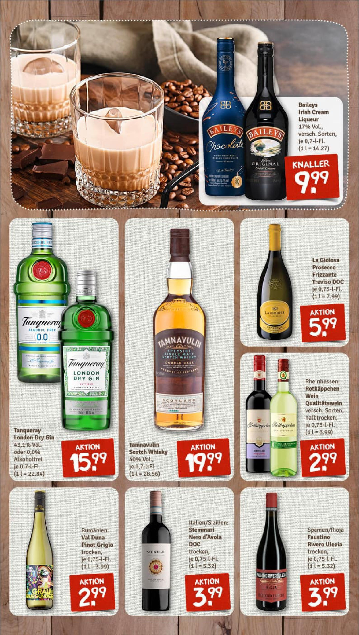 REWE Prospekt ab 21.09.2025 zum Blättern » Angebote | Seite: 10 | Produkte: Whisky, Baileys, Wein, Gin REWE Prospekt ab 21.09.2025 zum Blättern » Angebote | Seite: 10 | Produkte: Whisky, Baileys, Wein, Gin