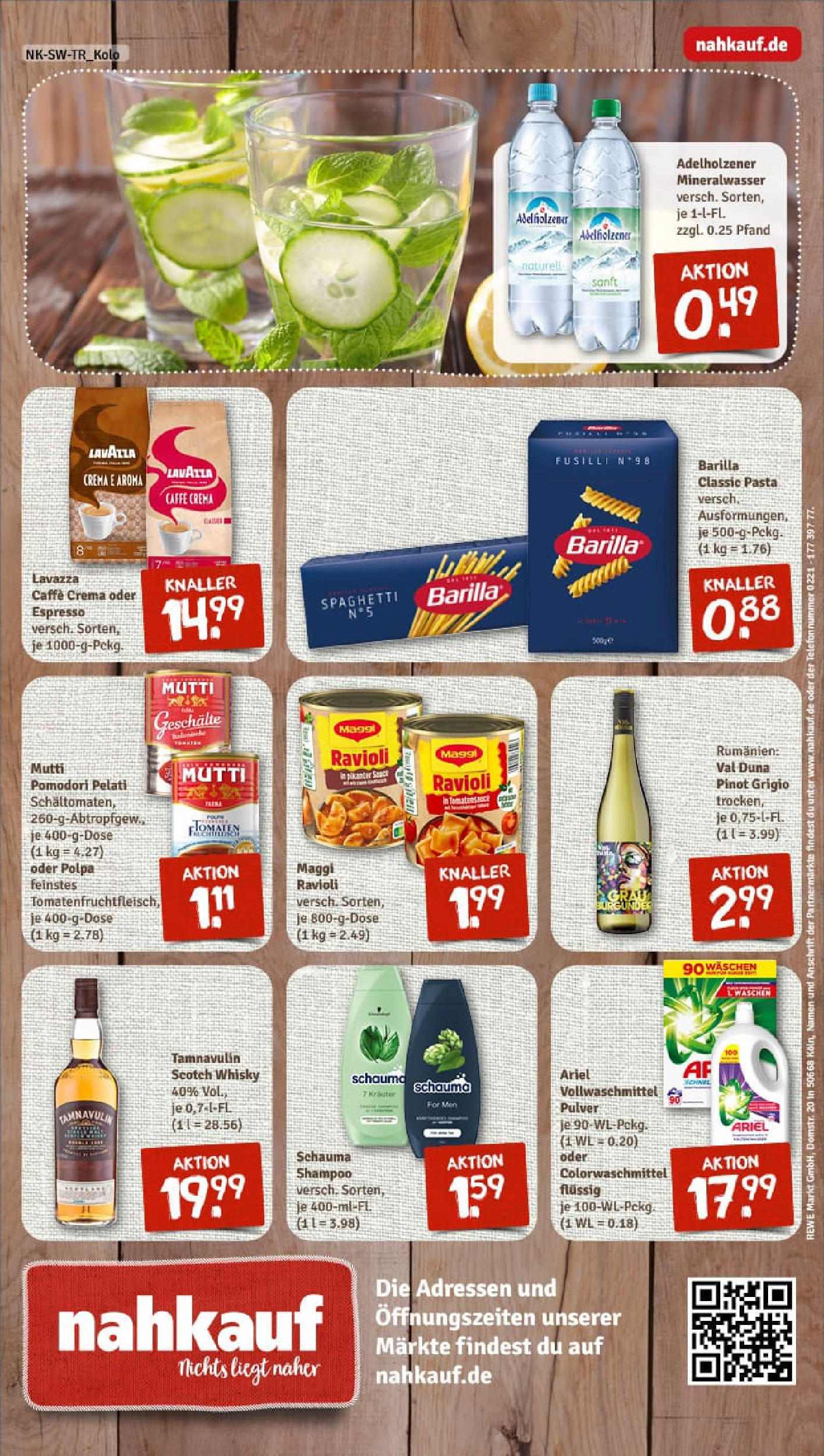 REWE Prospekt ab 21.09.2025 zum Blättern » Angebote | Seite: 8 | Produkte: Whisky, Schauma shampoo, Barilla, Adelholzener REWE Prospekt ab 21.09.2025 zum Blättern » Angebote | Seite: 8 | Produkte: Whisky, Schauma shampoo, Barilla, Adelholzener
