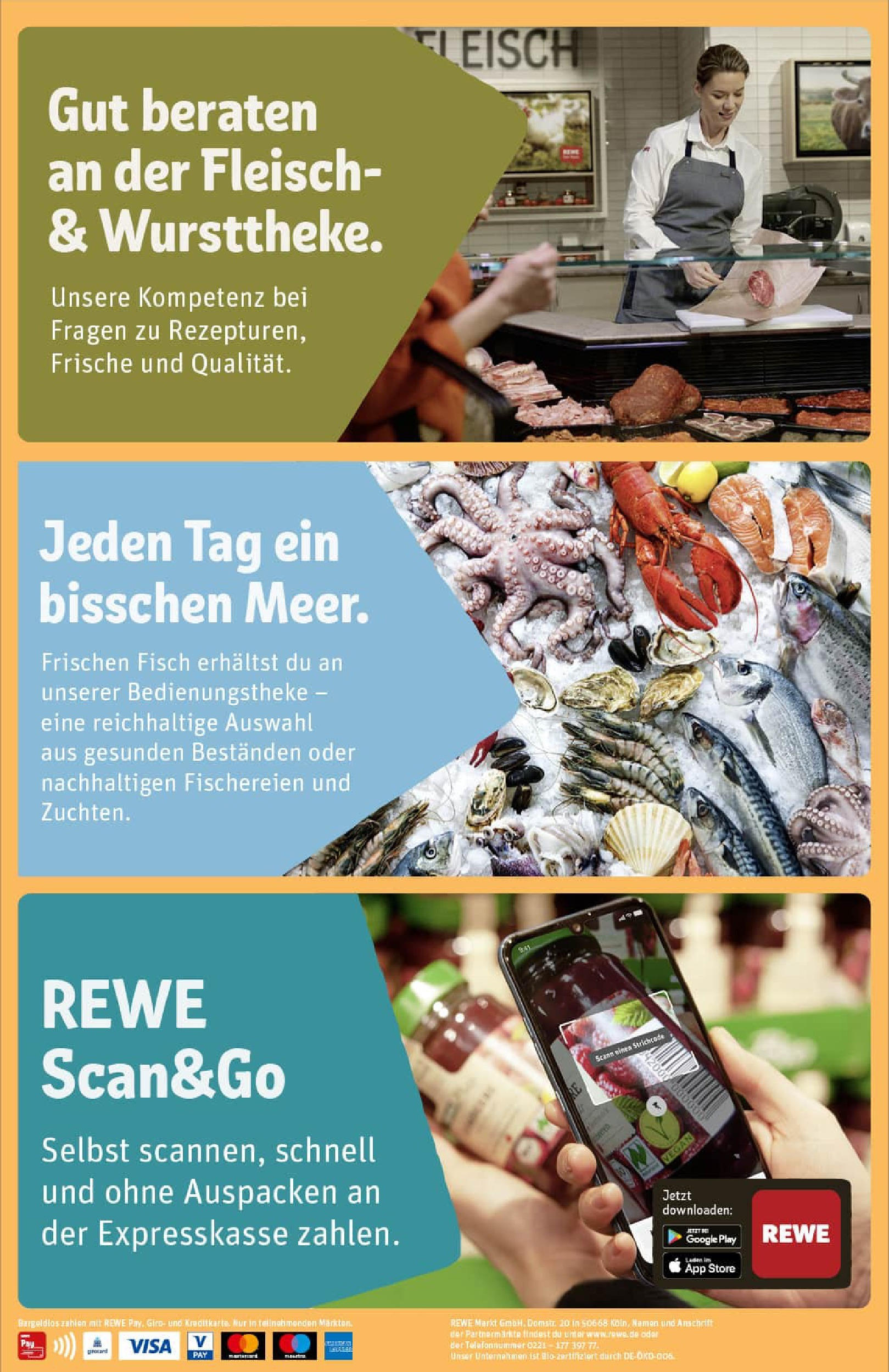 REWE Prospekt ab 21.09.2025 zum Blättern » Angebote | Seite: 2 | Produkte: Fisch, Fleisch REWE Prospekt ab 21.09.2025 zum Blättern » Angebote | Seite: 2 | Produkte: Fisch, Fleisch