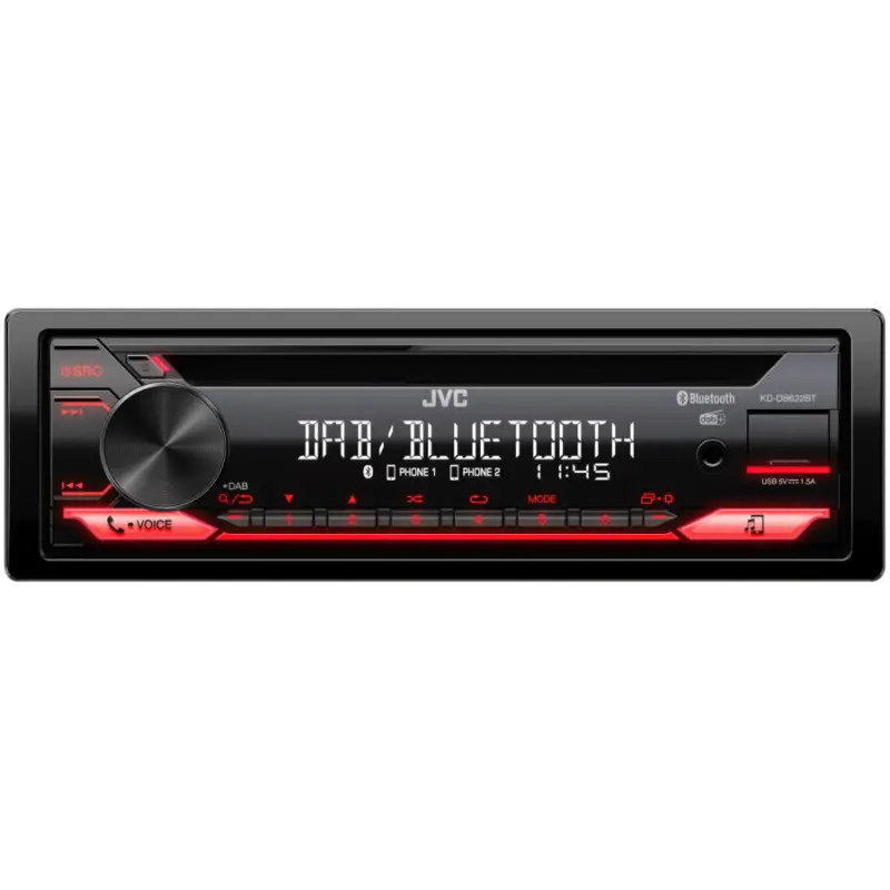 Autoradio JVC KD-DB622BT Bluetooth & CD