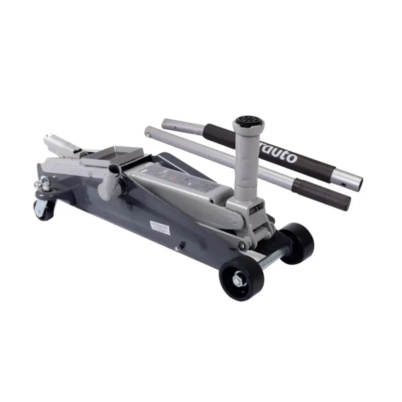 Cric rouleur hydraulique 2T (acier)