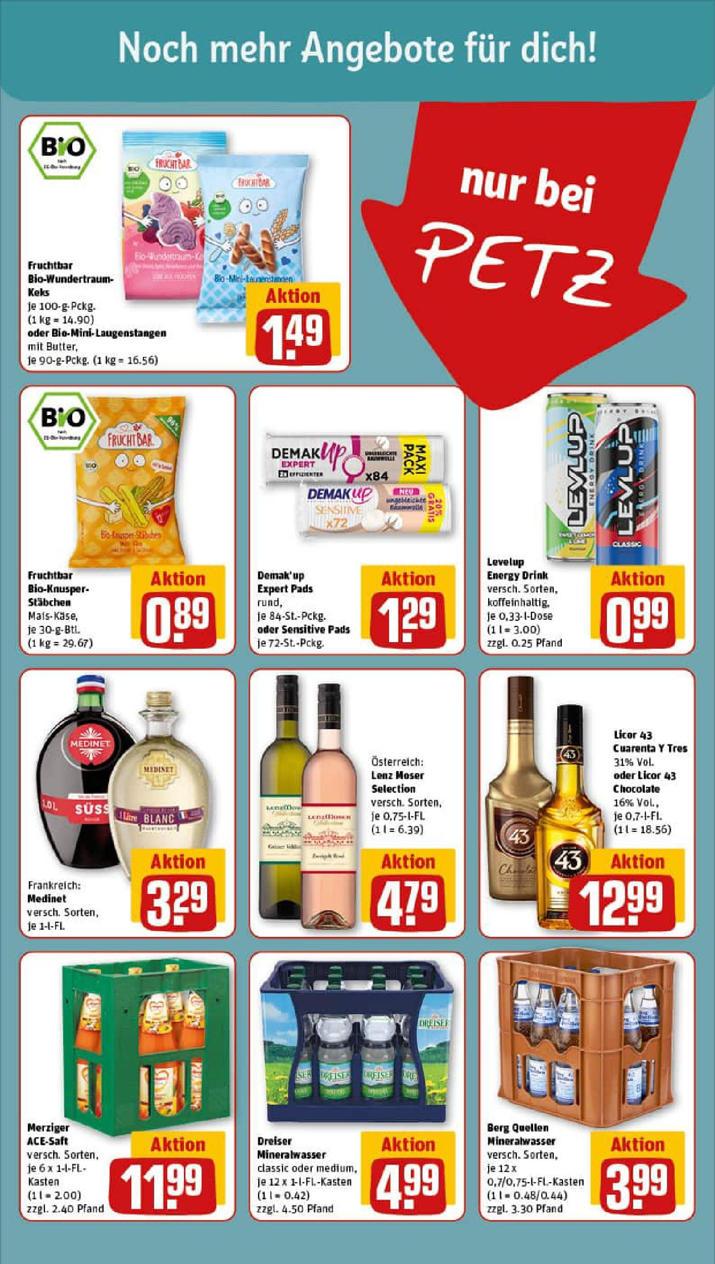 REWE Prospekt ab 21.09.2025 zum Blättern » Angebote | Seite: 19 | Produkte: Energy, Butter, Mineralwasser REWE Prospekt ab 21.09.2025 zum Blättern » Angebote | Seite: 19 | Produkte: Energy, Butter, Mineralwasser