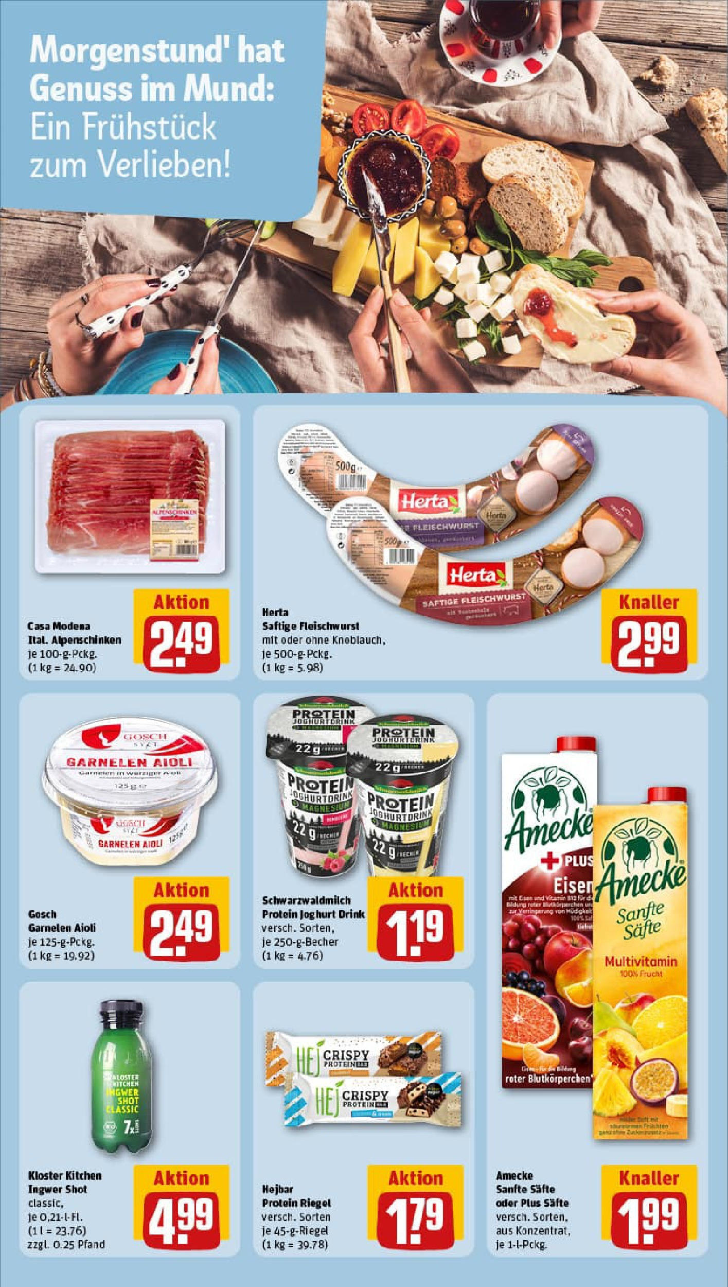 REWE Prospekt ab 21.09.2025 zum Blättern » Angebote | Seite: 27 | Produkte: Joghurt, Garnelen REWE Prospekt ab 21.09.2025 zum Blättern » Angebote | Seite: 27 | Produkte: Joghurt, Garnelen