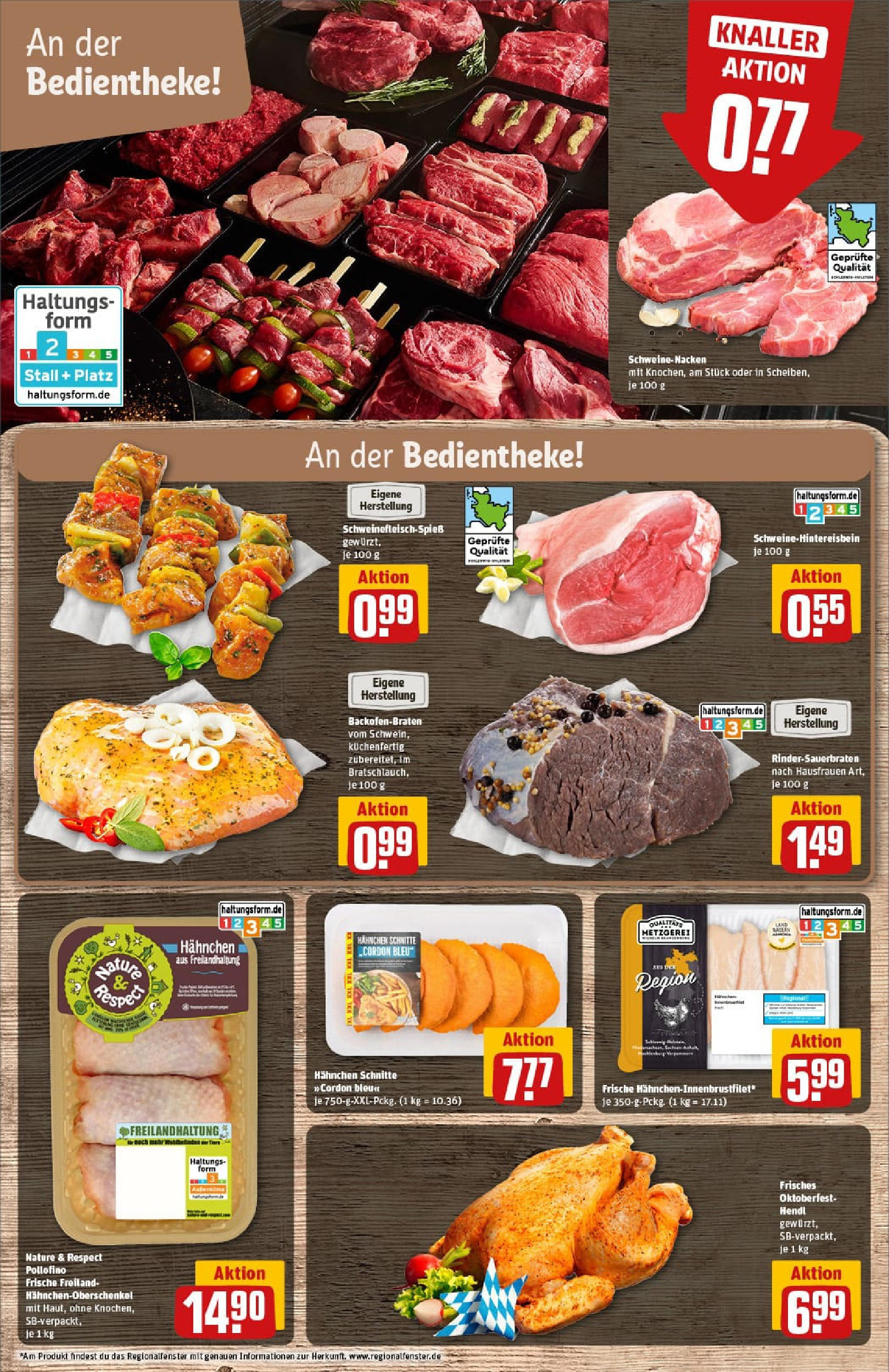 REWE Prospekt ab 21.09.2025 zum Blättern » Angebote | Seite: 12 | Produkte: Hahnchen REWE Prospekt ab 21.09.2025 zum Blättern » Angebote | Seite: 12 | Produkte: Hahnchen