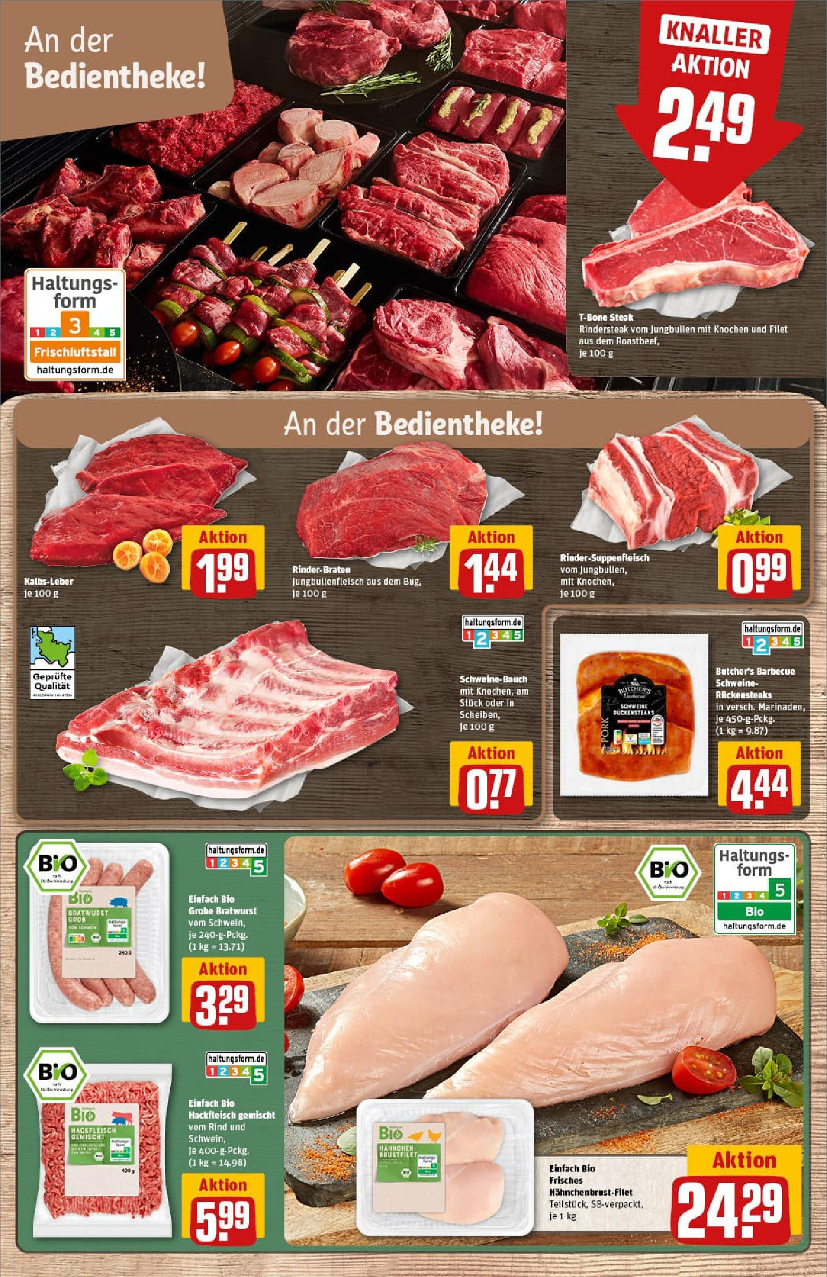 REWE Prospekt ab 21.09.2025 zum Blättern » Angebote | Seite: 13 | Produkte: Rinderbraten, Schweinebauch, Steak, Hackfleisch REWE Prospekt ab 21.09.2025 zum Blättern » Angebote | Seite: 13 | Produkte: Rinderbraten, Schweinebauch, Steak, Hackfleisch