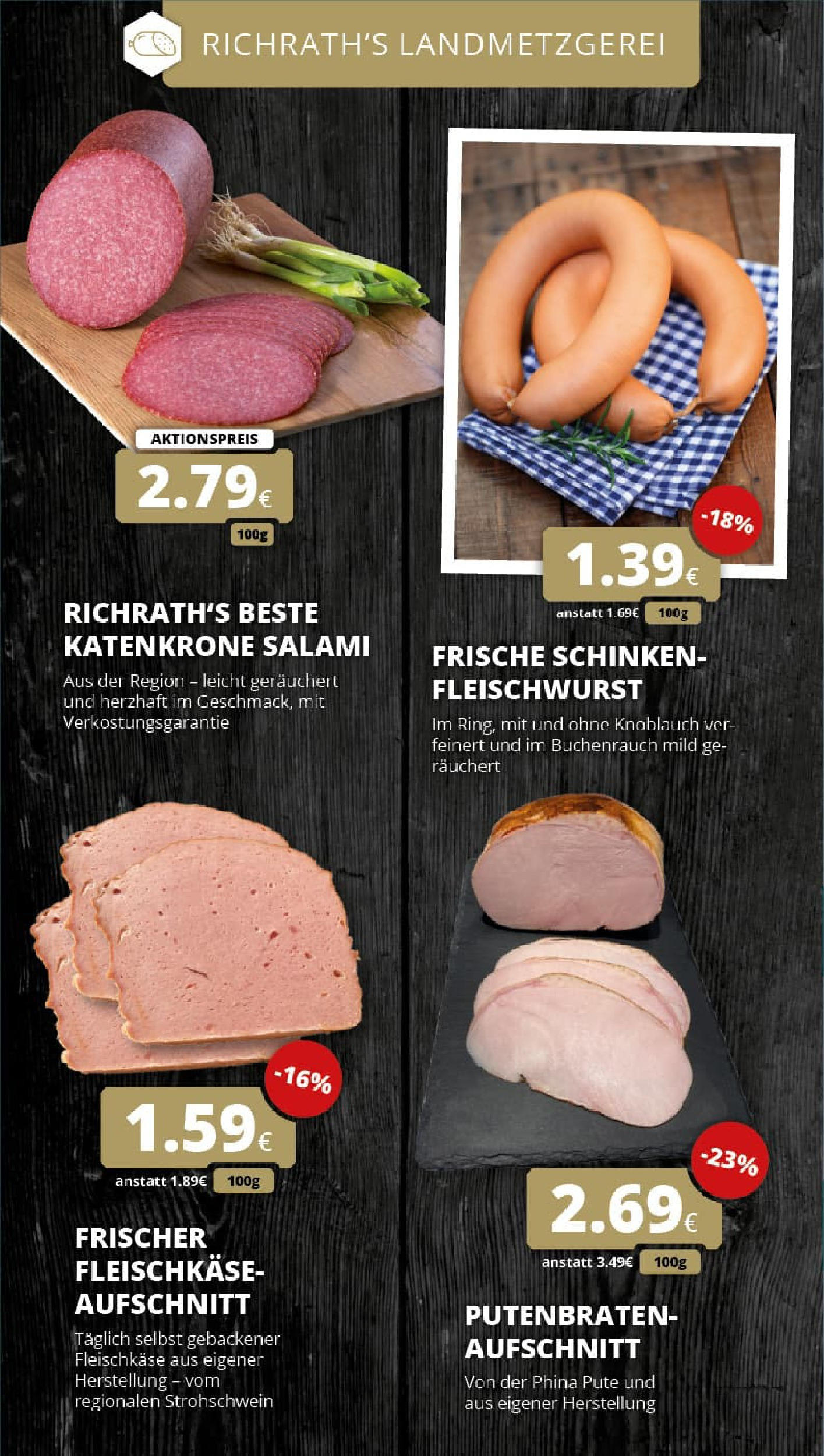 REWE Prospekt ab 21.09.2025 zum Blättern » Angebote | Seite: 13 | Produkte: Pute, Knoblauch, Salami, Schinken REWE Prospekt ab 21.09.2025 zum Blättern » Angebote | Seite: 13 | Produkte: Pute, Knoblauch, Salami, Schinken
