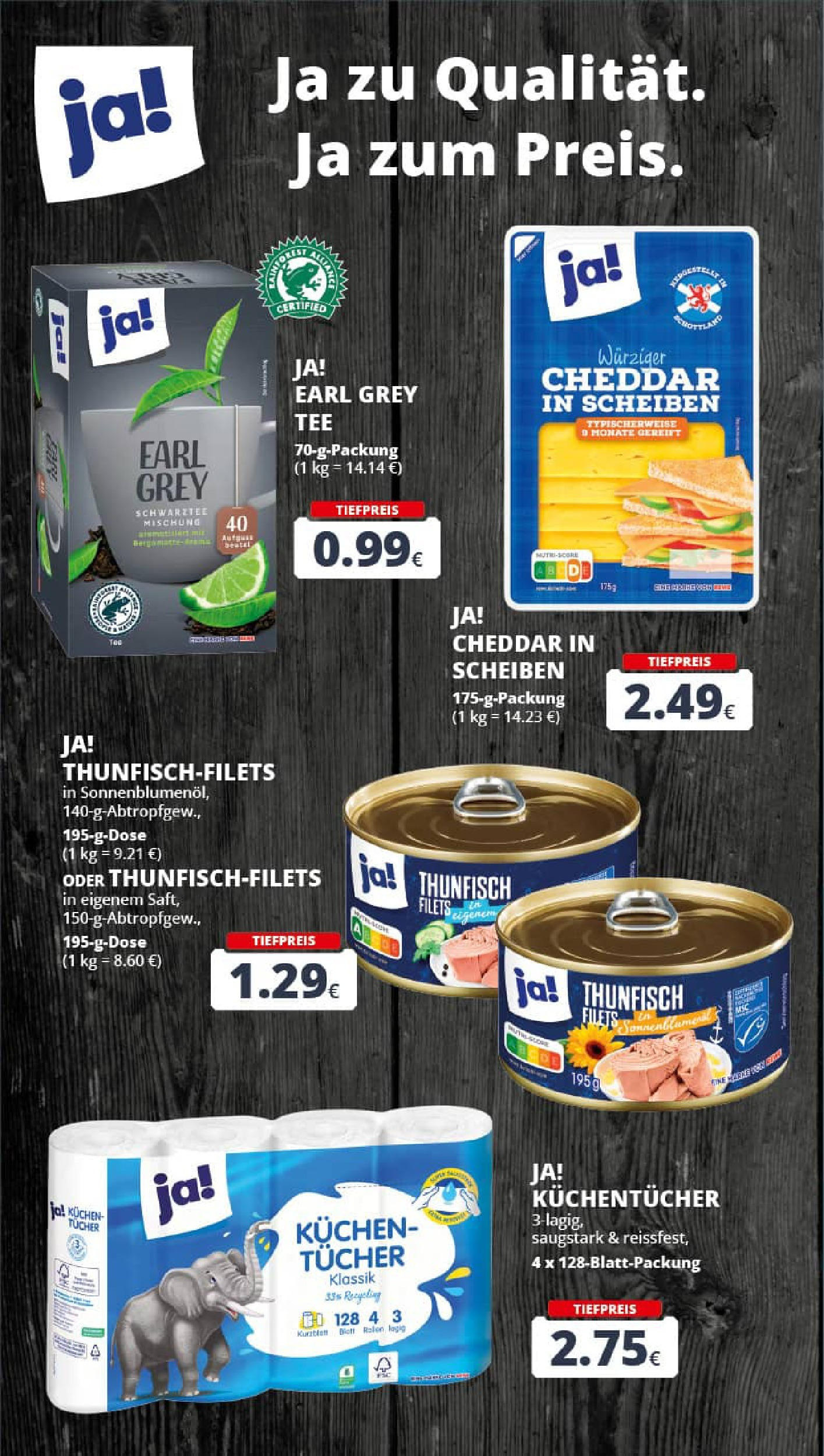 REWE Prospekt ab 21.09.2025 zum Blättern » Angebote | Seite: 22 | Produkte: Thunfisch, Tee, Kuchen REWE Prospekt ab 21.09.2025 zum Blättern » Angebote | Seite: 22 | Produkte: Thunfisch, Tee, Kuchen