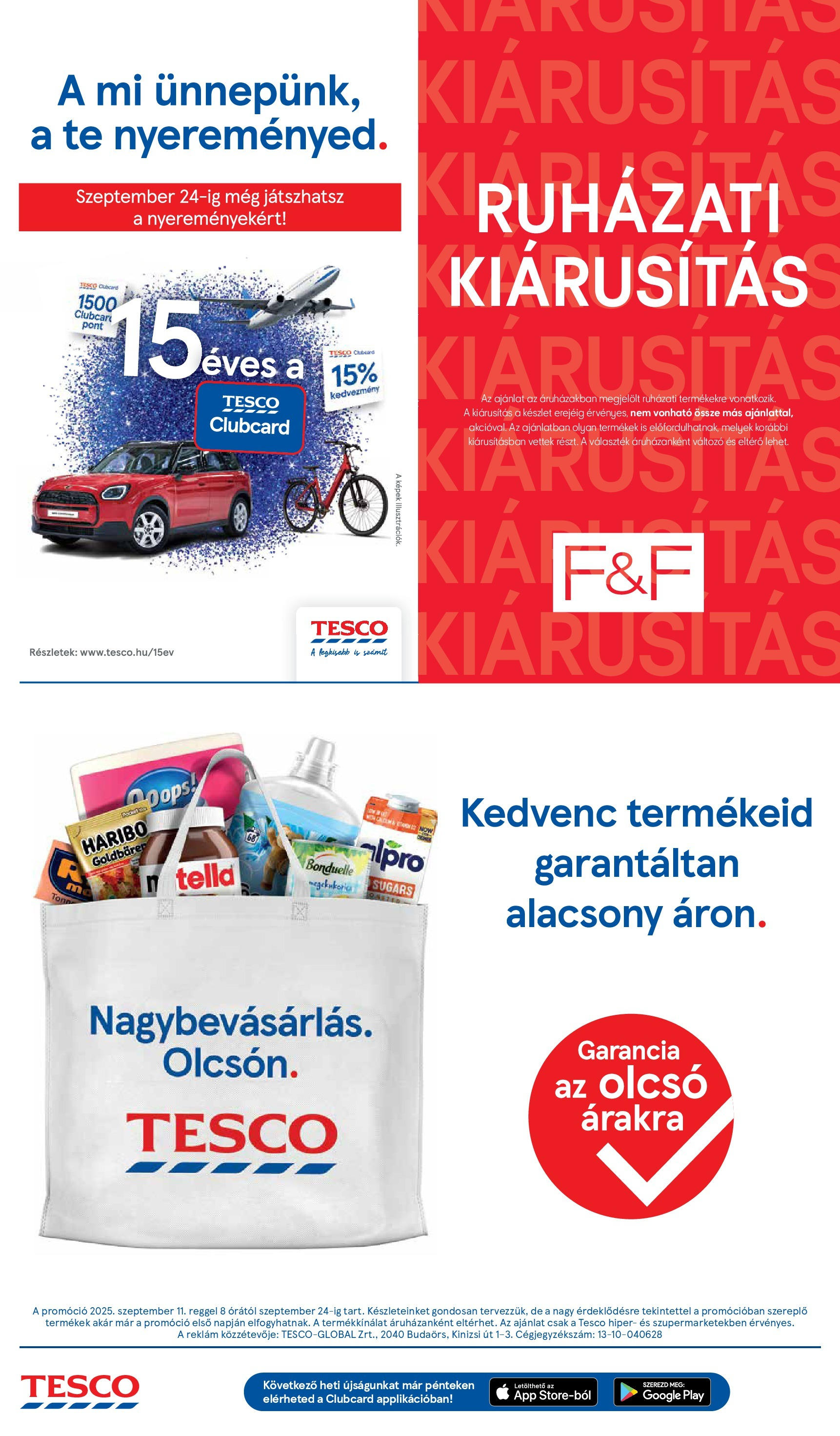 Tesco - Tesco újság érvényessége 2025.09.24-ig - 2025.09.17.-tól - online | Oldal: 16