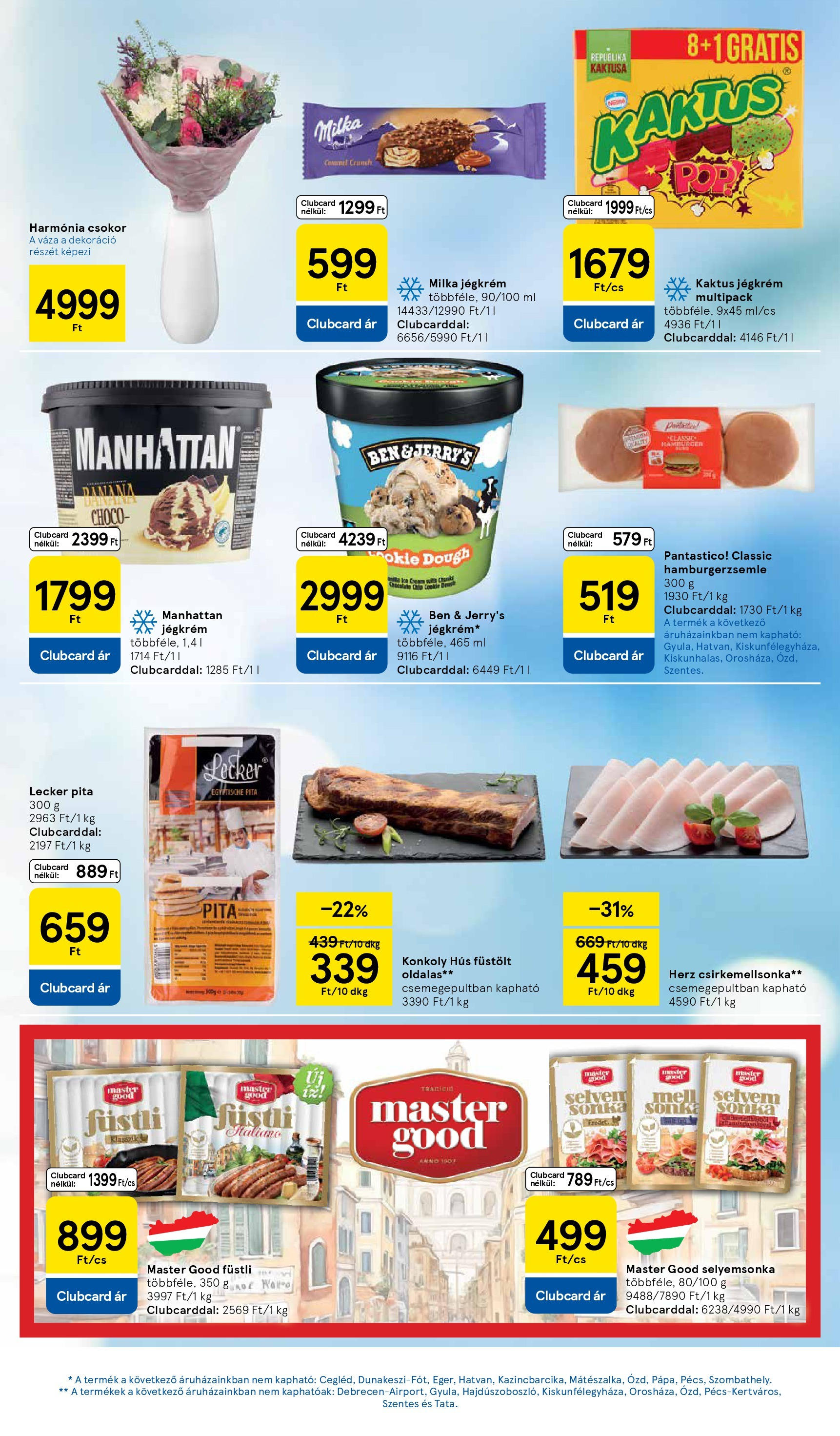 Tesco - Tesco újság érvényessége 2025.09.24-ig - 2025.09.17.-tól - online | Oldal: 17 | Termékek: Hamburger, Hamburgerzsemle, Pita, Dekoráció