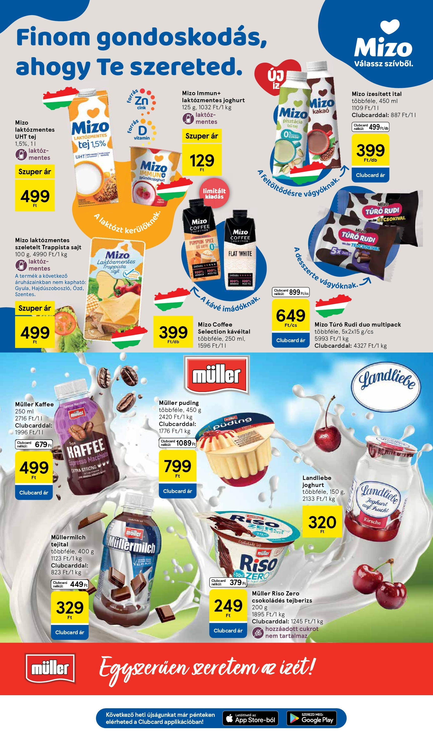 Tesco - Tesco újság érvényessége 2025.09.24-ig - 2025.09.17.-tól - online | Oldal: 19 | Termékek: Pisztácia, Túró rudi, Túró, Trappista sajt