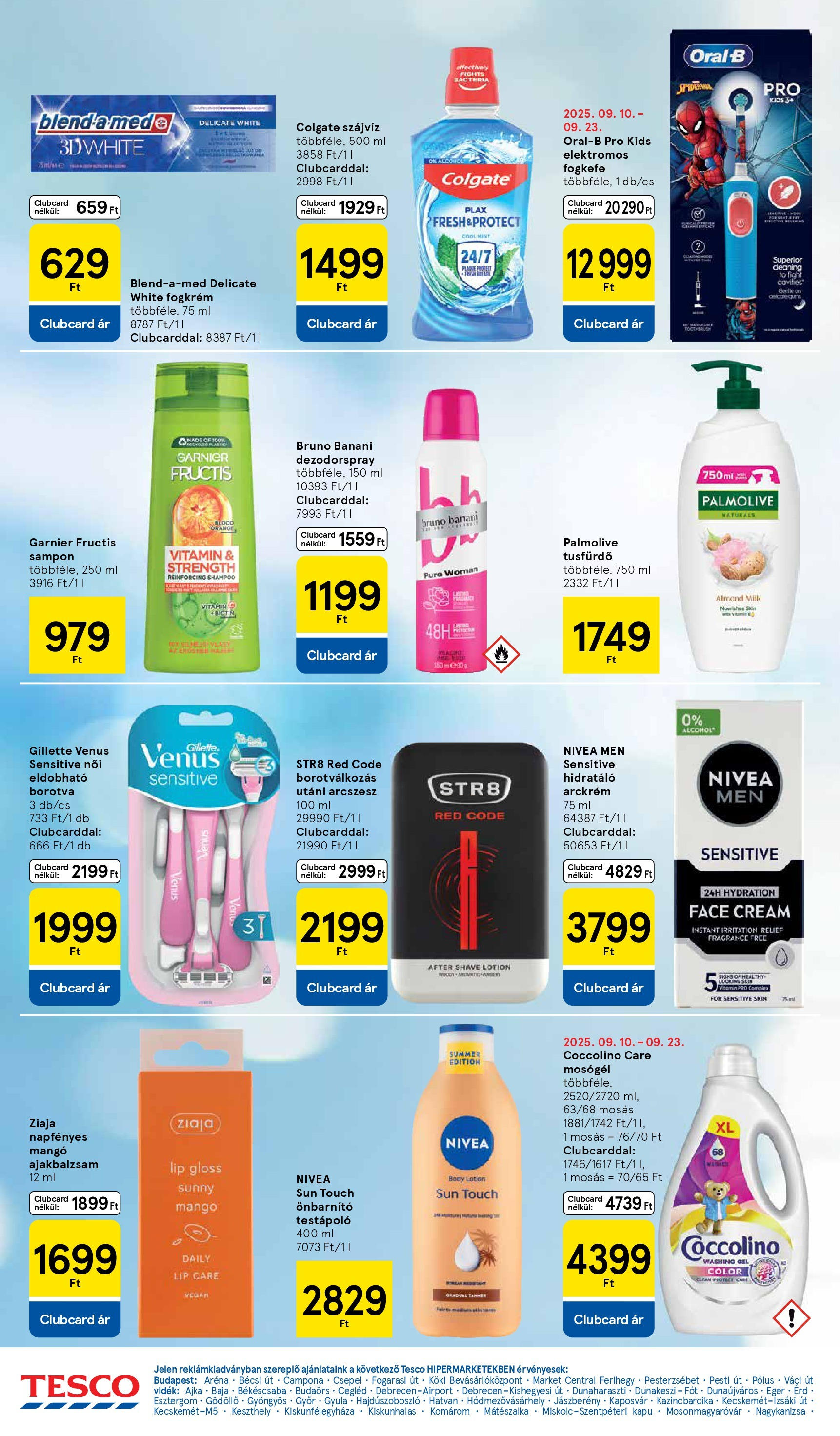 Tesco - Tesco újság érvényessége 2025.09.24-ig - 2025.09.17.-tól - online | Oldal: 28 | Termékek: Mosógél, Vitamin c, Tusfürdő, Vegán
