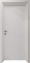 PRAKTIS Интериорна врата Standard CPL 3D бяла 87х200x4см дясна