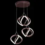 PRAKTIS LED осветително тяло с дистанционно Ziel Lighting W039P3A / 137W