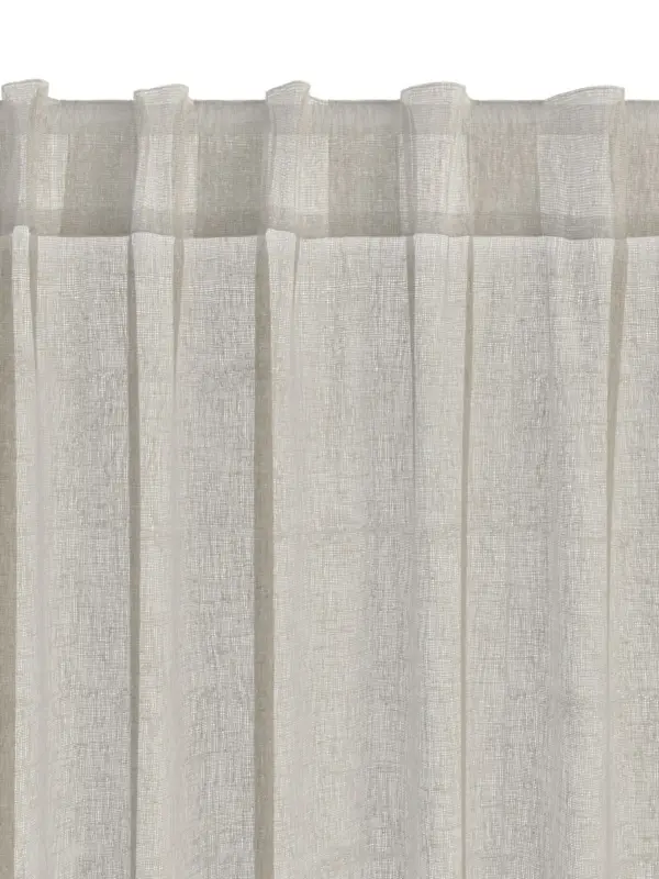 JYSK Завеса UNNEN 1x140x300 пясък, ленен вид