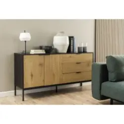 Стилен сайдборд с 2 врати и 3 чекмеджета