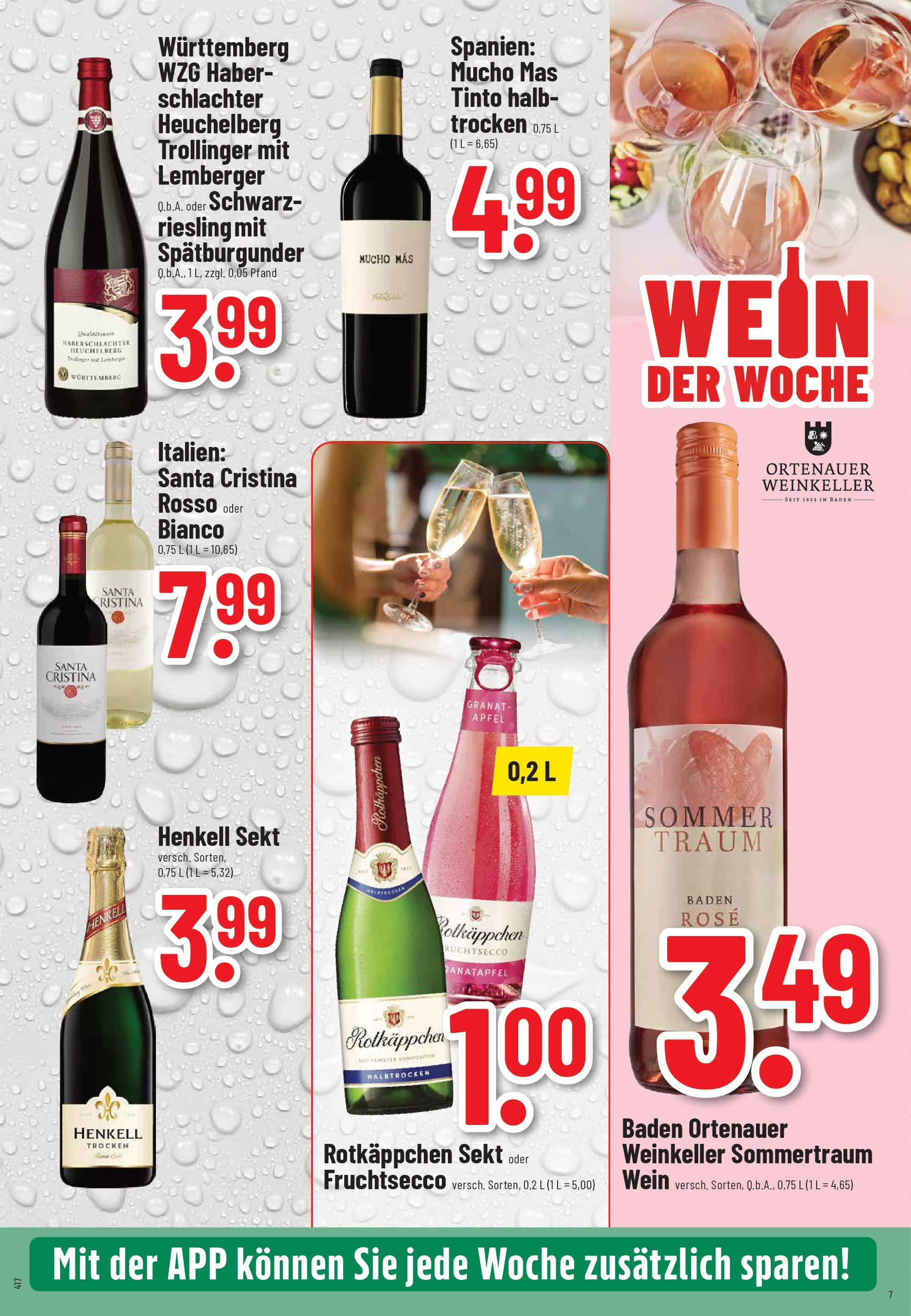 Trinkgut - trinkgut: Wochenangebote (ab 21.09.2025) » Angebote ab Montag | Seite: 7 | Produkte: Rotkappchen sekt, Sekt, Äpfel, Fruchtsecco Trinkgut - trinkgut: Wochenangebote (ab 21.09.2025) » Angebote online | Seite: 7 | Produkte: Rotkappchen sekt, Sekt, Äpfel, Fruchtsecco