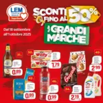 Lem SuperStore Sconti fino al 50% - al 01.10.2025