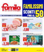 Famila Familissimi Sconti fino al 50% - al 01.10.2025