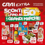 Crai Sconti fino al 50% sulle grandi marche - al 01.10.2025