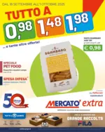 Mercat&ograve; Extra Tutto a 0,98 - 1,48 - 1,98 - al 01.10.2025