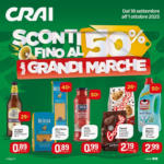 Crai Sconti fino al 50% - al 01.10.2025