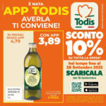 Todis Sconto 10% - al 30.09.2025