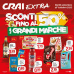 Crai Sconti fino al 50% - al 01.10.2025