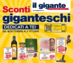 Il Gigante Sconti giganteschi - al 01.10.2025