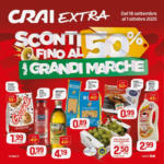 Crai Sconti fino al 50% sulle grandi marche - al 01.10.2025