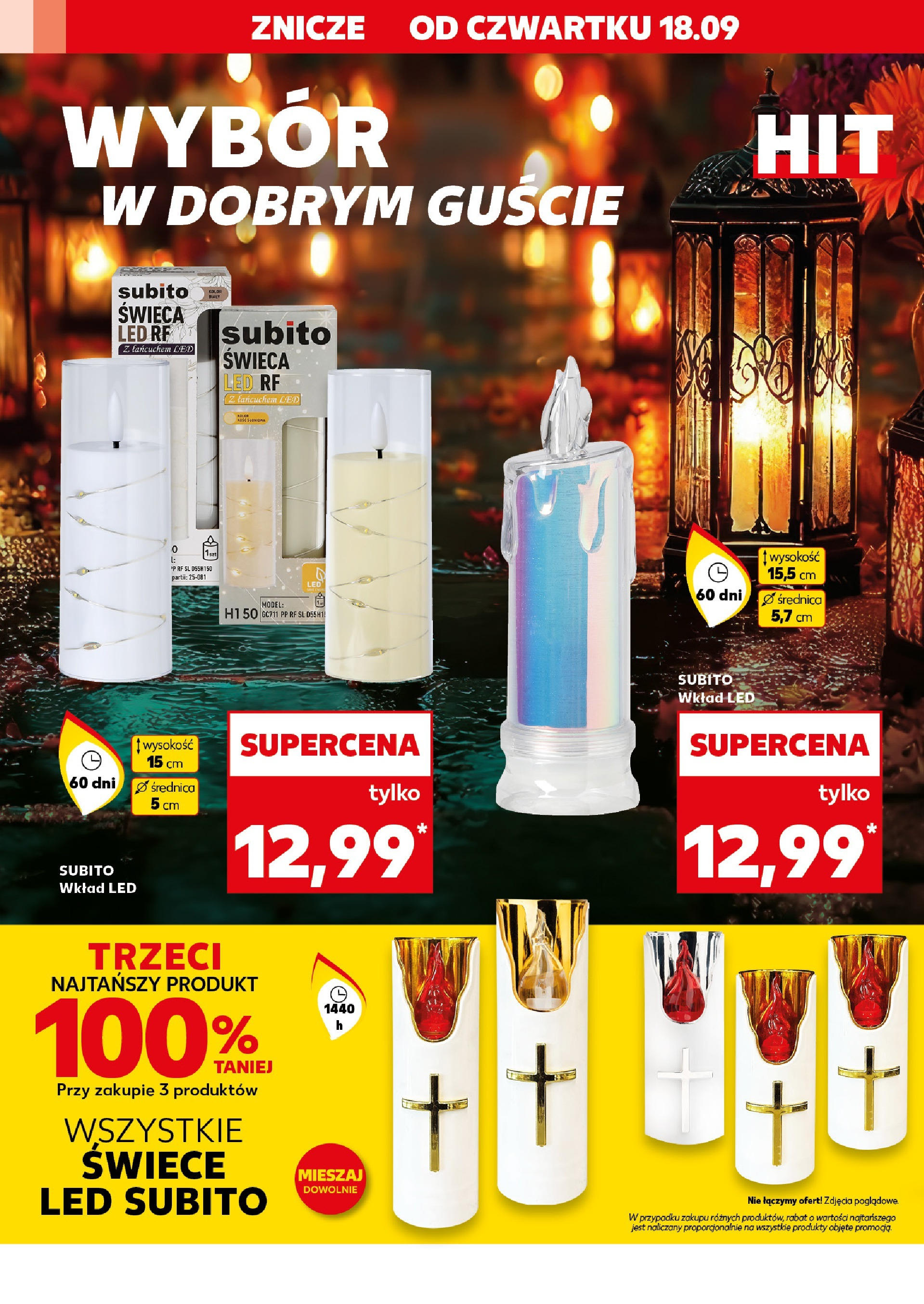 Kaufland gazetka - Znicze (18.09.2025) - od jutra | Strona: 16 | Produkty: Znicze, Świece Kaufland gazetka - Znicze od 18.09.2025 - od jutra PDF | Strona: 16 | Produkty: Znicze, Świece