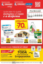 Eroski ¡Ofertón! 2a unidade -70% - hasta el 30.09.2025