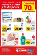 ¡OFERTÓN! 2a unidad -70% EROSKI CITY