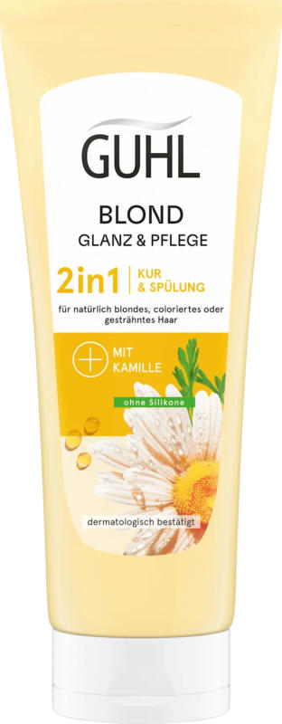 GUHL Haarkur & Conditioner 2in1 Blond Glanz & Pflege