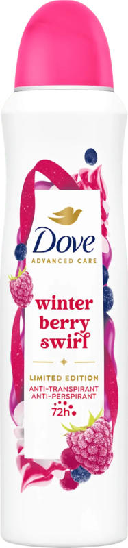 Dove Antitranspirant Deospray Advanced Care winter berry swirl