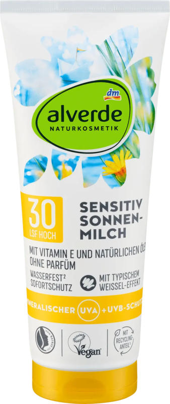 Lapte solar sensibil SPF 30